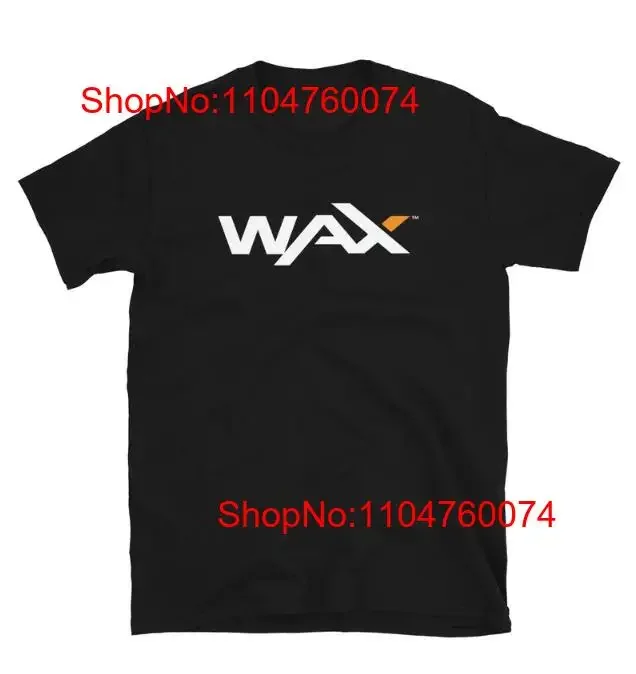Фото Футболка WAX Blockchain Crypto Convention Web3, черная промо L 229, винтажная, растянутая, универсальная, повседневная, слегка модная, мягкая №1
