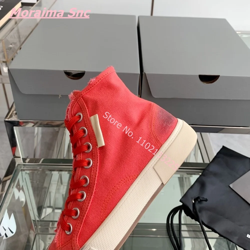 New Brand Canvas Women's Sneakers Lace Up Round Toe Comfort  Luxury Brand Design Free Shipping Vintage Retro Solid Couple Shoes