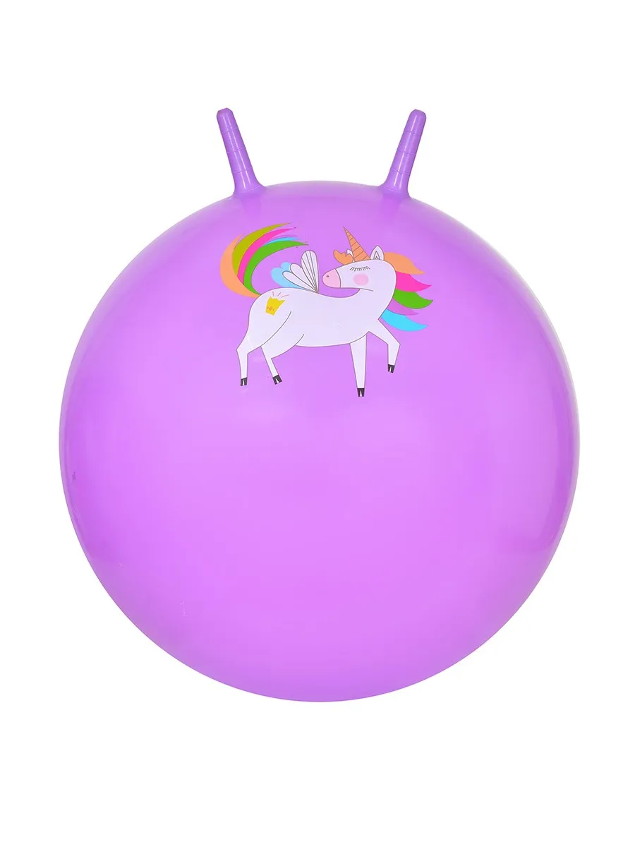 Мяч с рожками диаметр 65 см единорог | Игрушки и хобби
