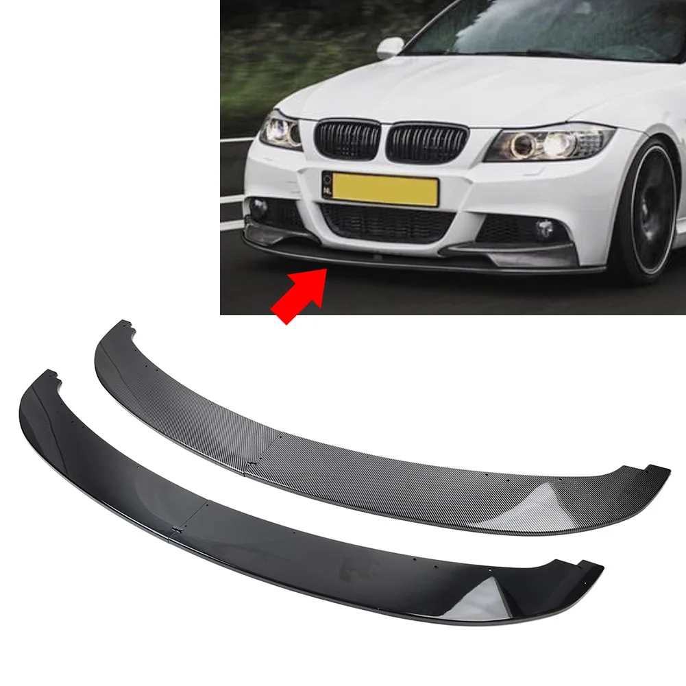 2 шт./компл. автомобильный передний бампер спойлер накладка для губ защитная