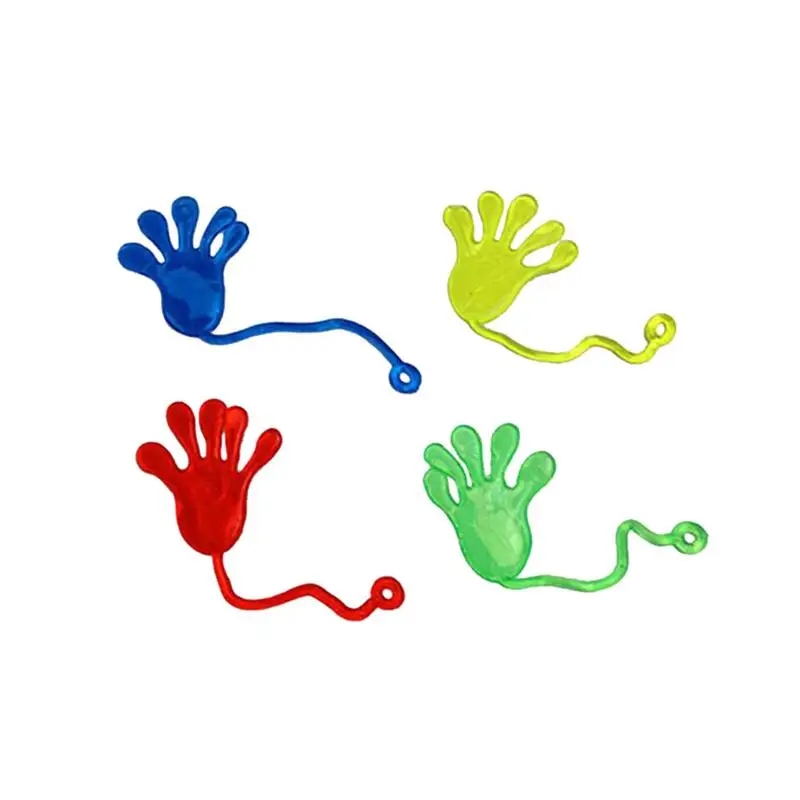30pcs Kids Stretchy Sticky Toy Children Funny Toys Meteor Hammer Anti stress Games Visual Touch Random Color | Игрушки и хобби