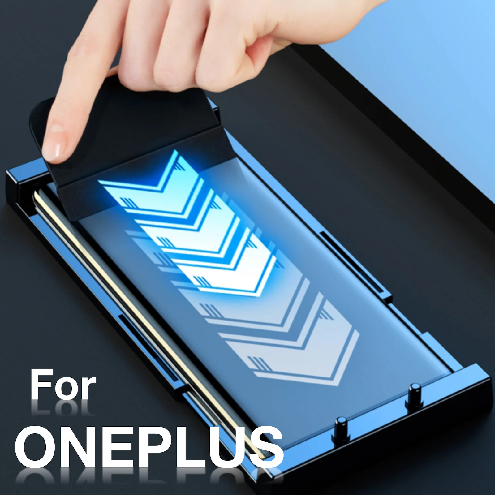 For OnePlus11 Screen Protector ONEPLUS 8 9 10 11 Pro ACE2 Explosion-proof Galaxy Glass  Protective with Install Kit