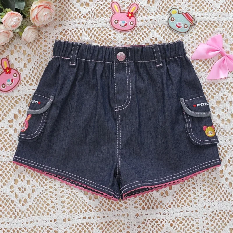 Детские джинсы повседневные штаны мультяшная принцесса маленький кролик