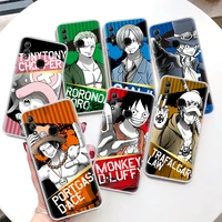 one piece character coque phone case for huawei honor 8a 8s 8x 9x 10 lite 9 20 pro y5 y6 y7 y9s p smart z 2019 2021 soft cover