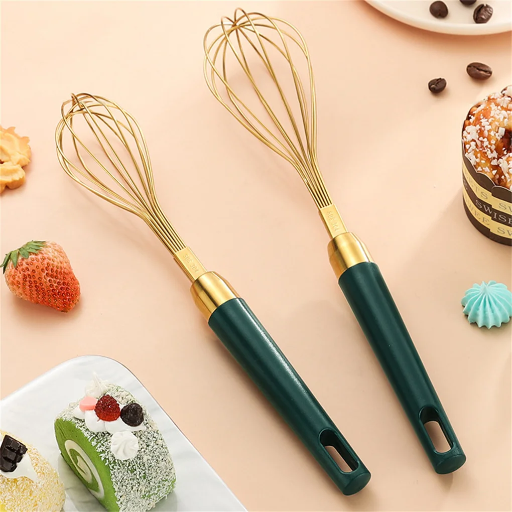

Handheld Egg Beater Small Manual Whisk Cake DIY Stirrer Mixer Milk Frother Tools Self Turning Cream Utensils Whisk Manual Mixer