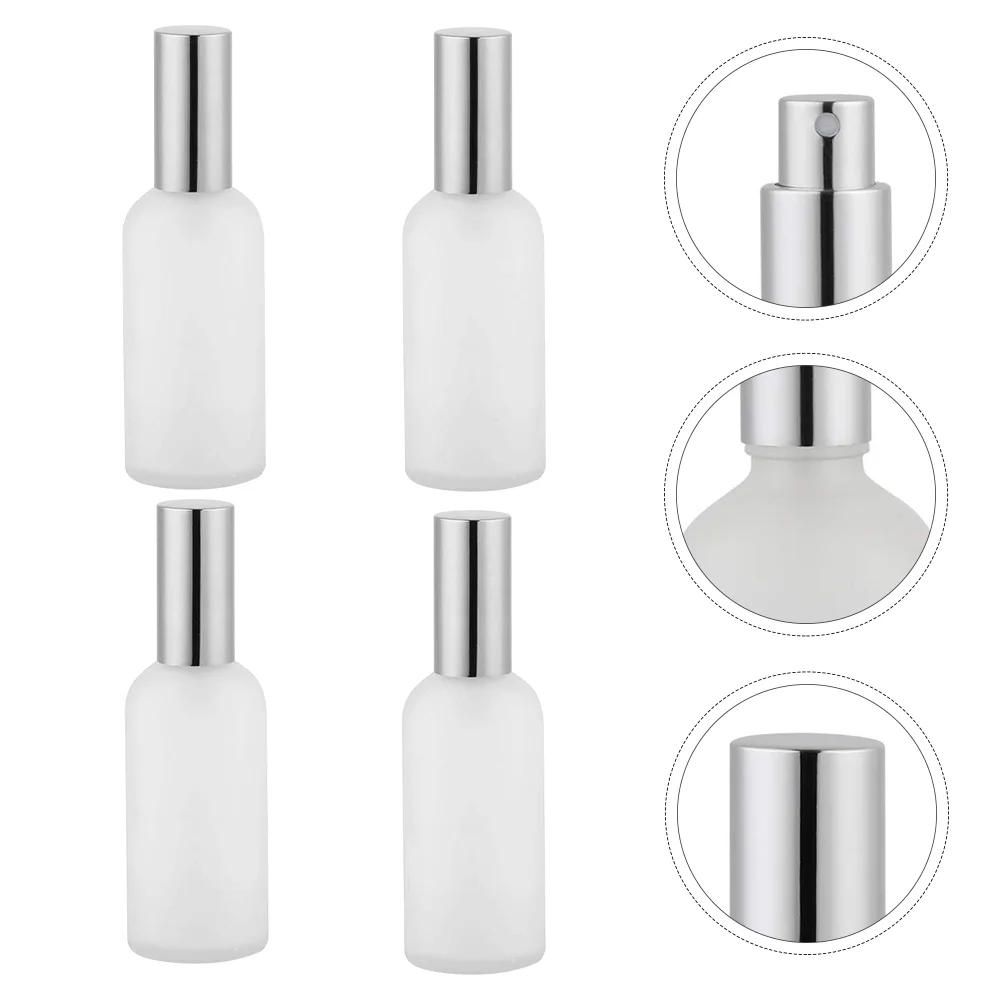 

Spray Perfume Bottle Glass Sprayer Refillable 100ml Storage Bottles Empty Nebulizer Portable