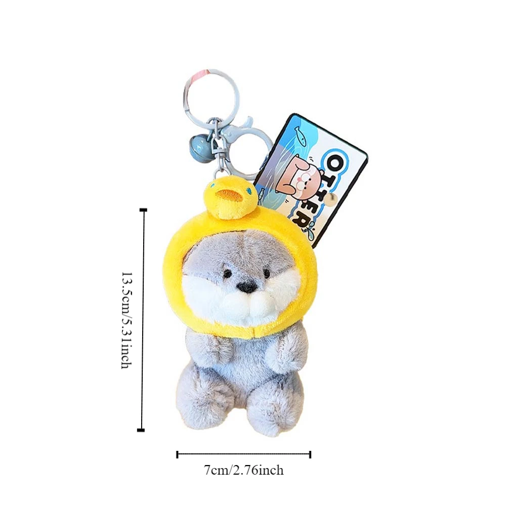 Мягкая Плюшевая Кукла в виде выдры с животными