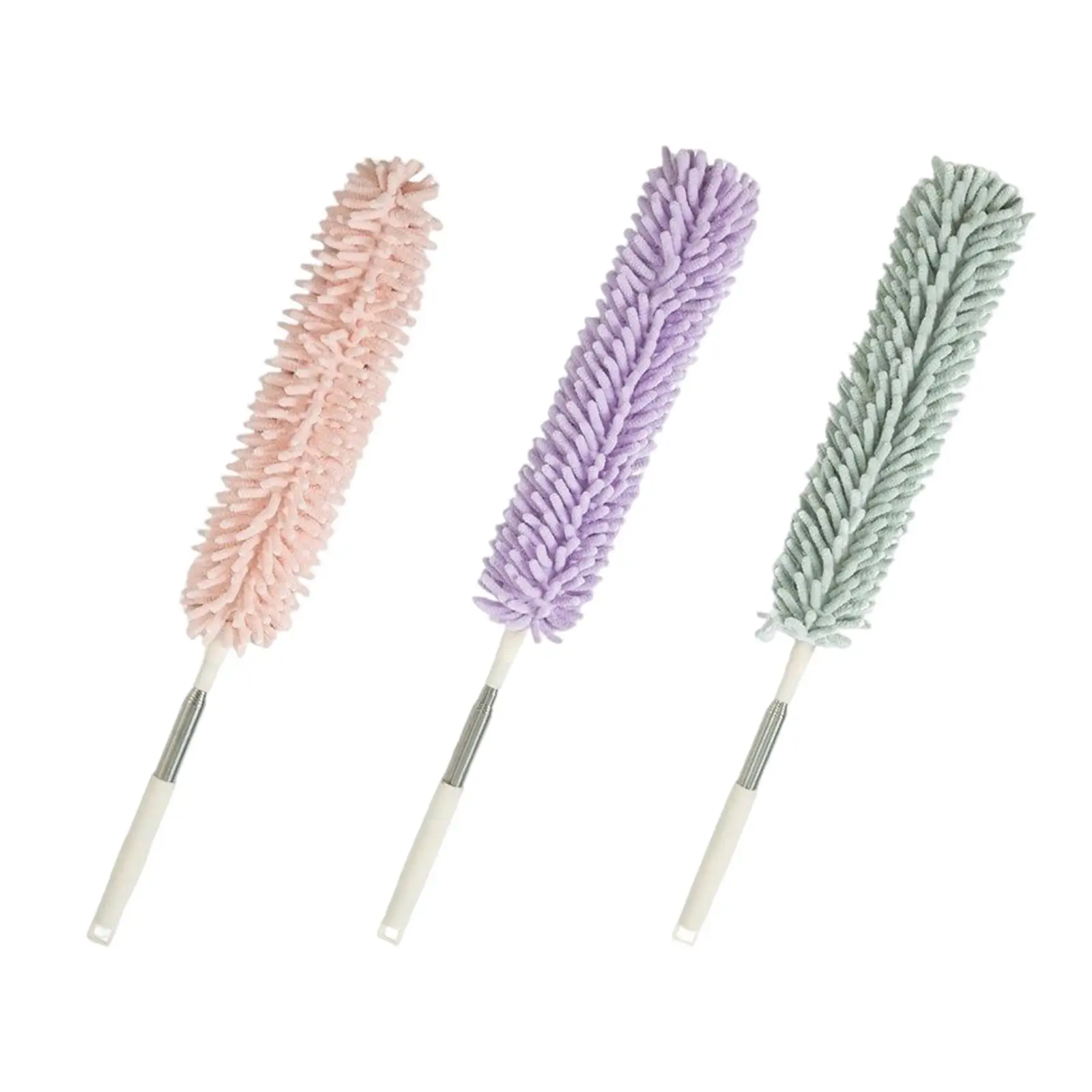 

1,3 м выдвижные шенилловые пыльные щетки, Сгибаемая щетка для чистки ТВ, гардероба, автомобиля