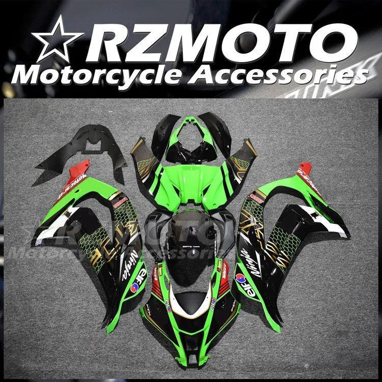 

4Gifts New ABS Motor Fairings Kit Fit For Kawasaki Ninja ZX-10R ZX10R 2016 2017 2018 2019 16 17 18 19 Bodywork Set Custom