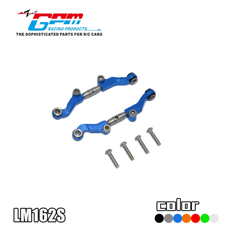 

Losi 1/18 Mini-t 2.0 Aluminum Alloy Wave Foot + Positive And Negative Gear Adjustable Stainless Steel Front Steering Rod