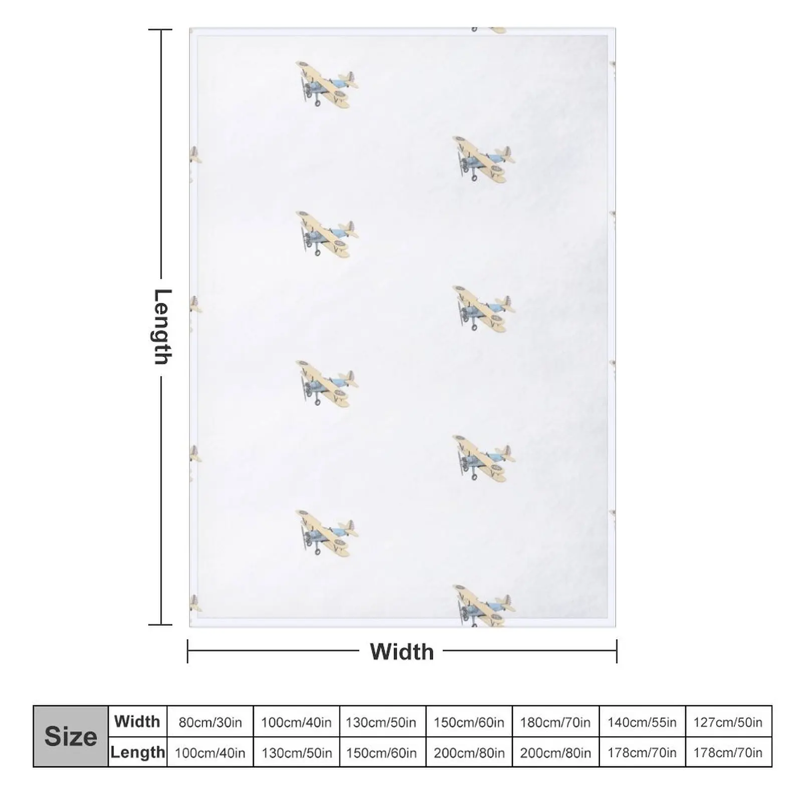 Одеяло Stearman PT-17 Bi-Plane мягкие кровати одеяла для детских одеял