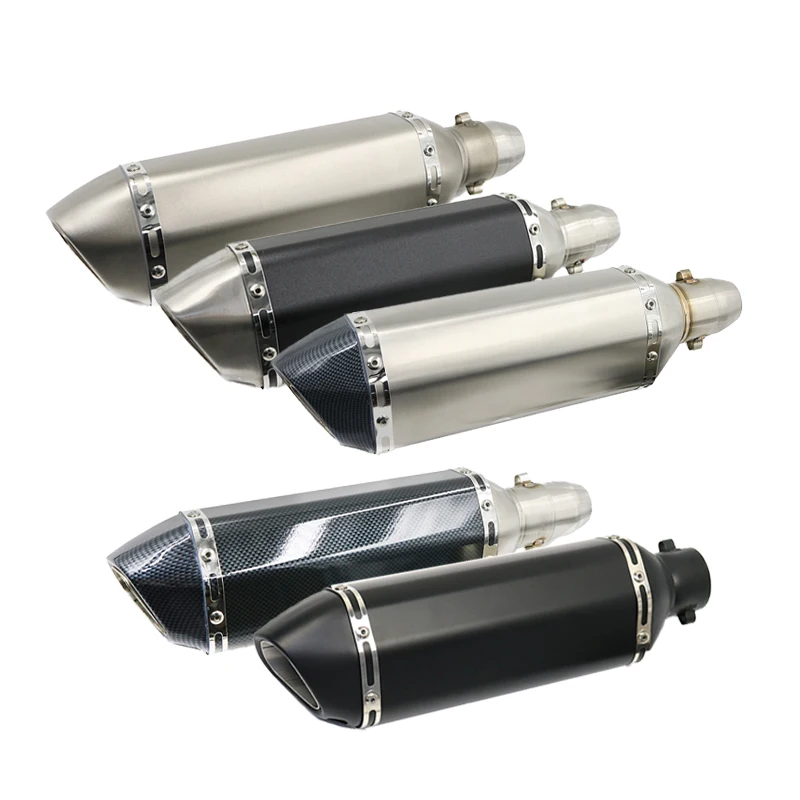 

Глушитель выхлопной трубы 38-51 мм для мотоцикла, скутера, квадроцикла, для Honda nmax duke 125 R3 pcx125 crf 230 gy6 tmax 500 CBR250