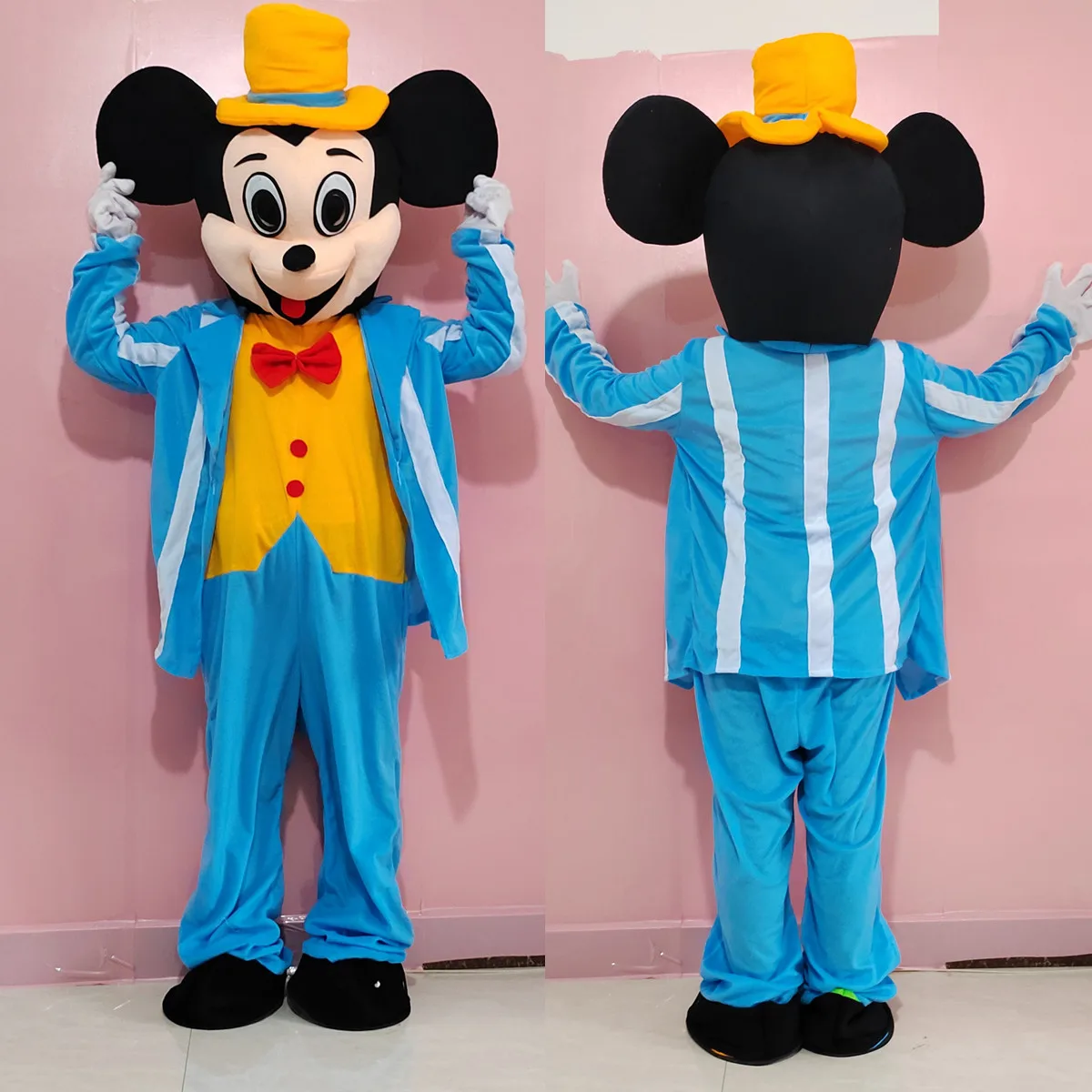 

Disney Short Plush Cute Mickey Mouse Goofy Mascot Character Costume Birthday Party Walking Mascot mickey mouse costume for adult