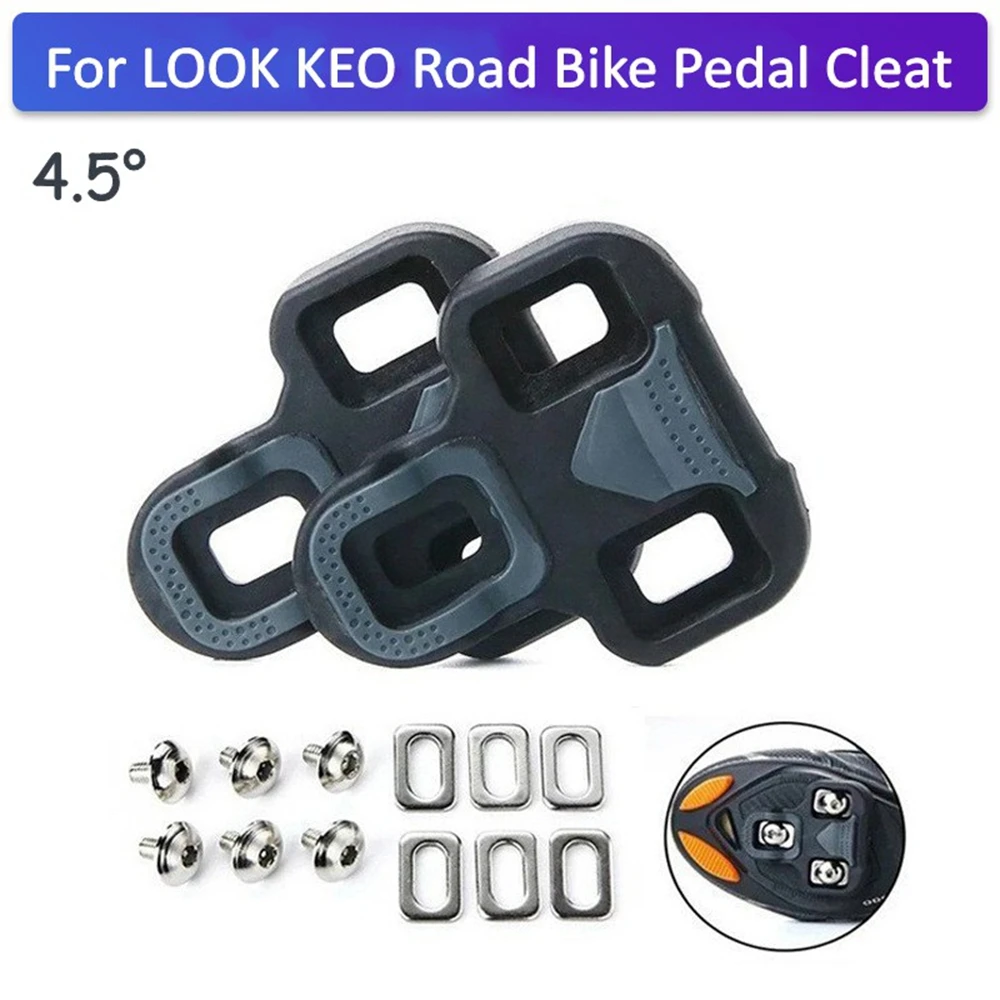 

Bicycle Pedal Cleats Road Bike Self-Locking Plate For KEO Classic Series 2 Max Ultralight Cycling Pedal Shoes Cleat Floating