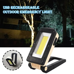 Mayitr 1pc USB Charging COB LED Work Light 18650 Battery IP65 10W ABS Plastic Working Lamp For Emergency Rescue Car Repair