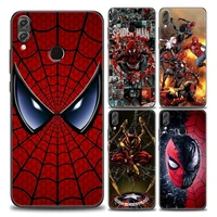 marvel venom spiderman anime phone case for honor 8x 9s 9a 9c 9x case lite play 9a 50 10 20 30 pro 30i 20s6 15 silicone