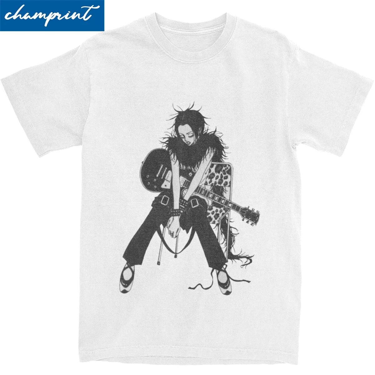 Винтажный чехол с круглым вырезом из хлопка коротким рукавом