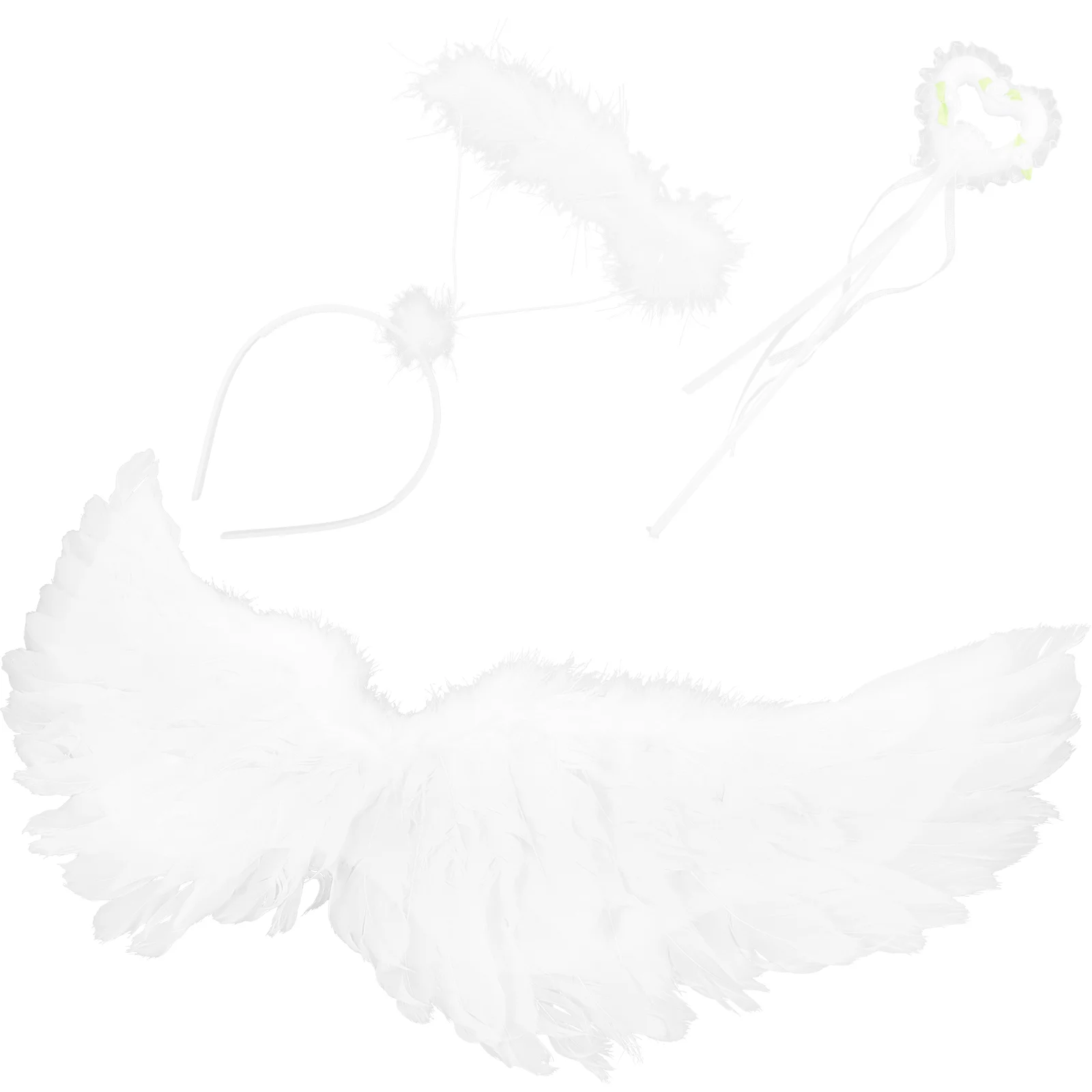 

Makeup Headbands Angle Fairy Wand Girl Headband Wing Kids Kids' Party Supplies Wing Costume Cosplay Angel Wings