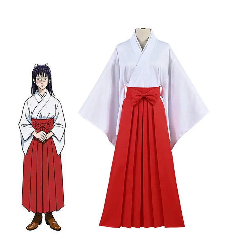 

Jujutsu Kaisen Cosplay Costume Iori Utahime Ryomen Sukuna Cosplay Wig Anime Uniforms Kimino Clothes Halloween Carnival Costumes
