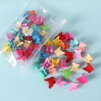 1030pcs colorful cute butterfly small hair claws clips girls kids sweet mini hairpins crab barrettes baby hair accessories set