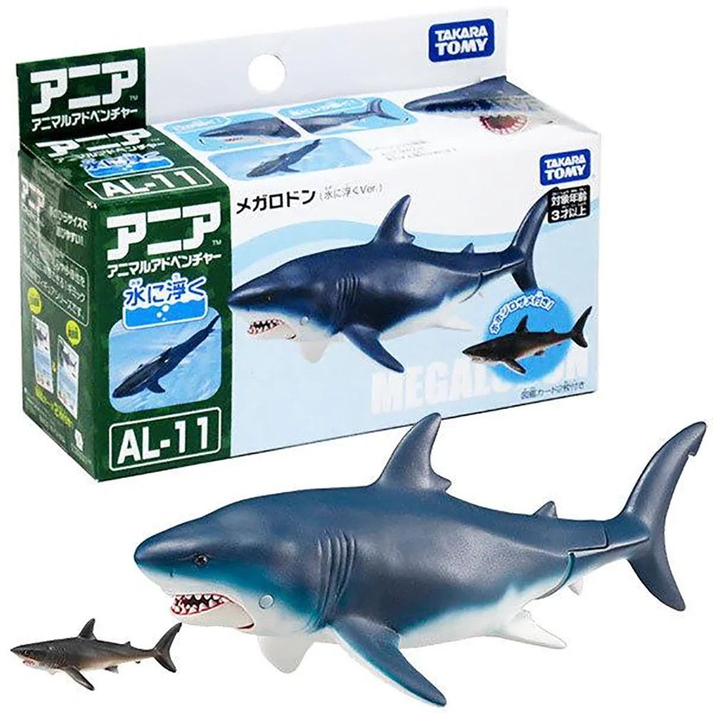 Takara Tomy tomica Ania AL-11 great white shark 2 шт. приключения ании в виде животных горячая