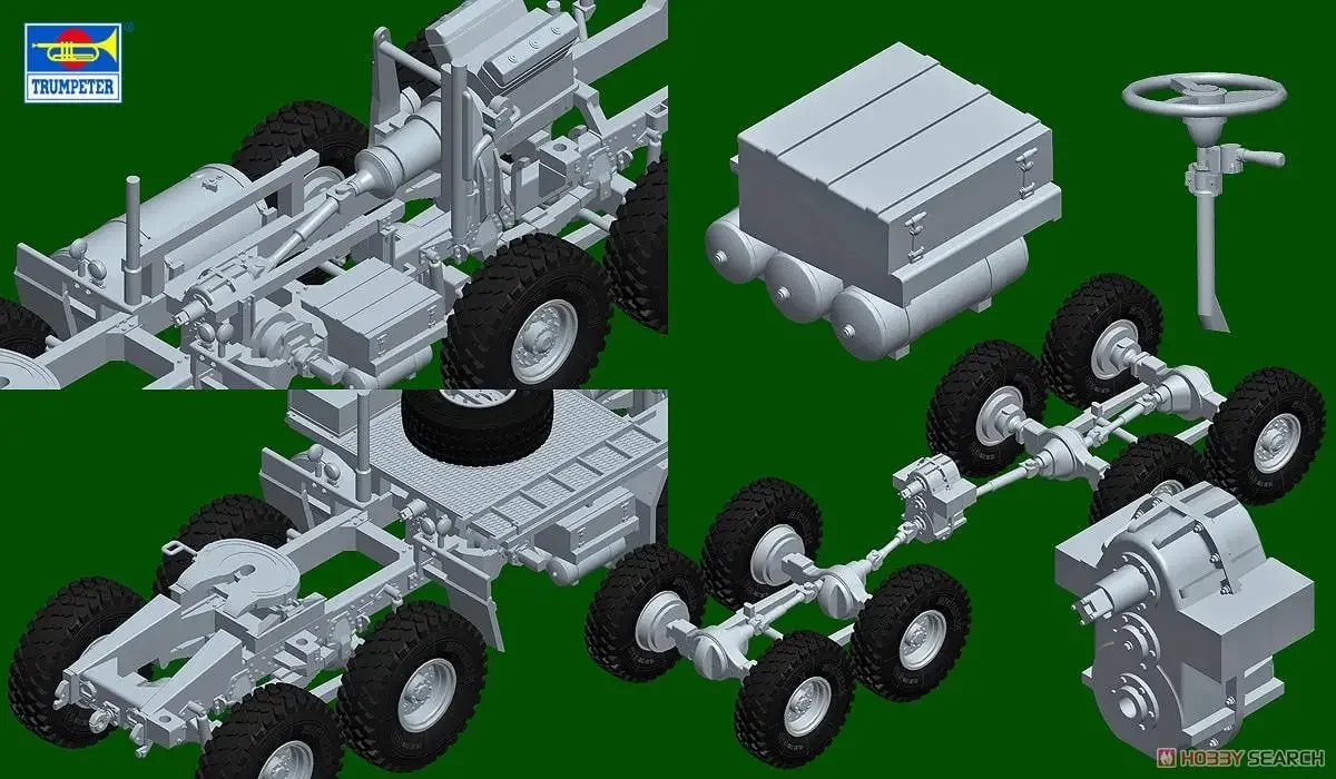 Trumpeter 07159 масштаб 1/72 MPQ-53 комплект пластиковых моделей радара с C-образным