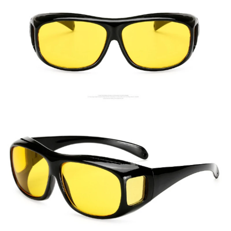 Anti-Glare Night Vision Driver Goggles Fashion Sunglasses Cycling Goggles Night Driving Enhanced Light Glasses  Car Accessries