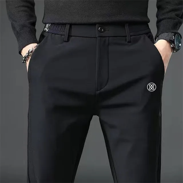 Spring New Men's Golf Pants Fashion Elastic Golf Pants Men's Long Pants Men's Sports Pants Casual Pants Golf Pants