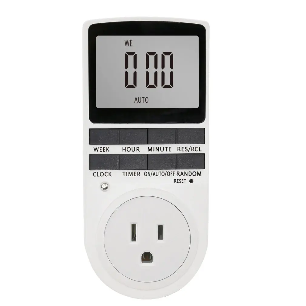 

Socket Large Screen Timing Switch Electronic Timer Digital Multi-function Timers Kitchen Indoor Sockets