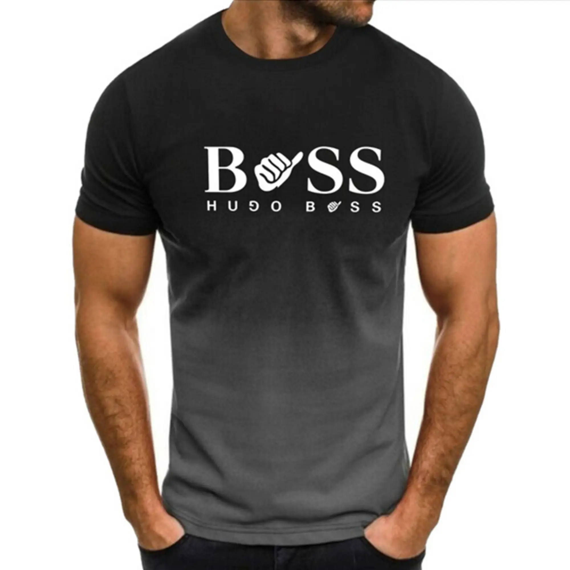 

New Fashion Men's T-shirt Brand Summer Short Sleeve Men Casual Loose Streetwear Tees Tops Clothing Male Oversized T-shirts 6XL