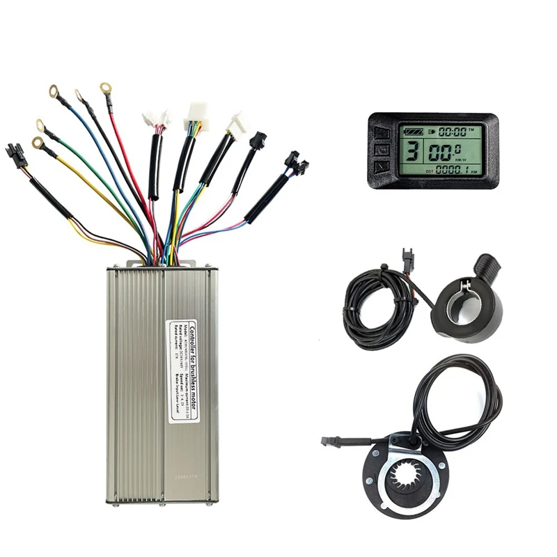 Комплект контроллера синусоидальной волны KT 30A ЖК-дисплей LCD7U подходит для 48 В 1000
