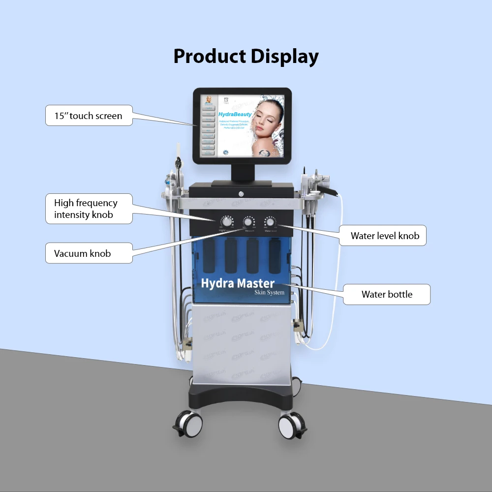 

UNT Technology 2023 H2o2 Facials Diamond for Blackhead Remover Facial Hydra Machine Hydrodermabrasion