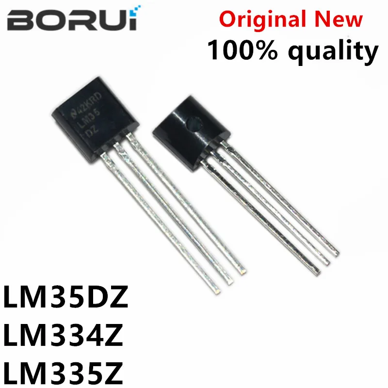10 шт. LM35DZ TO-92 LM35 TO92 LM35D LM334Z LM334 LM335Z LM335 прецизионный датчик температуры IC |