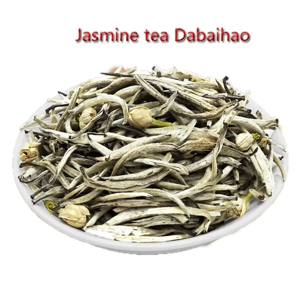 

Jasmine tea sealed pocket jasmine silver needle Jasmine big white aroma Jasmine White Silver Needle 250g teapot