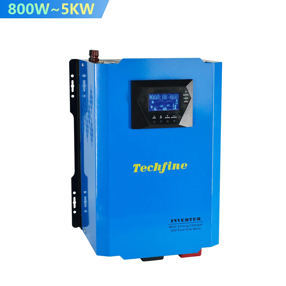 

Techfine 8KVA 6400W 48V Hybrid Solar Inverter Home Inverters Intelligent Power Inverter 8KVA