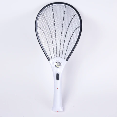 Electric Fly Swatter, Bug Zapper with LED Light, Handheld Mosquito Killer, Fruit Fly, Insect Trap Killer for Indoor, Outdoor