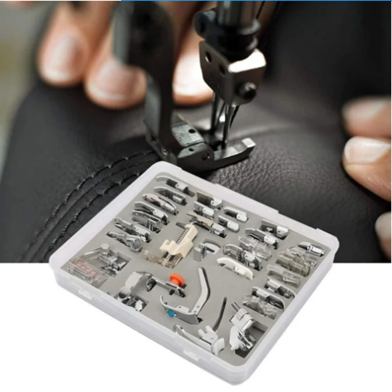 

Sewing Machines Presser Feet for Brother Singer Janome Sewing Accessories Cording Braiding Grooves Pintuck Foot Knitting Tool