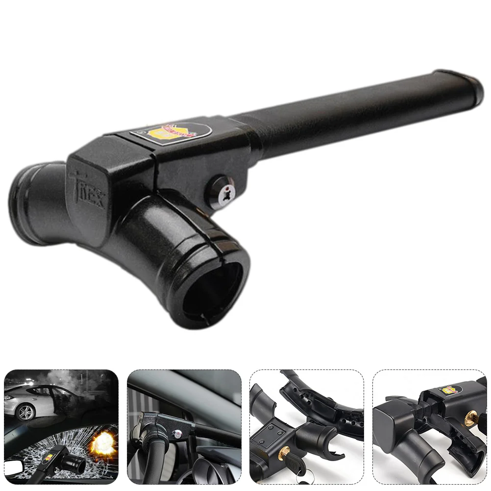 

1 Pc Theft-proof Truck Lock Steering Lock Car Theft Prevention (Black)