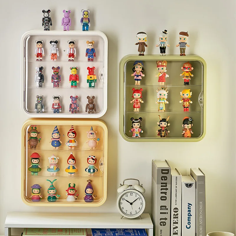

Blind Box Storage Display Rack Hand Made Doll Doll Bubble Mat Display Box Frame Transparent Wall Mounted Wall Cabinet