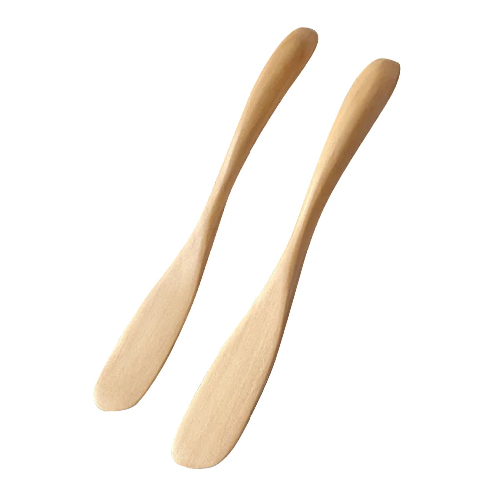 

Spreader Butter Spatula Cream Jam Condiment Cheese Spatulas Sandwich Pastry Scrapers Baking Dessert Jelly Peanut Wood Wooden Jar