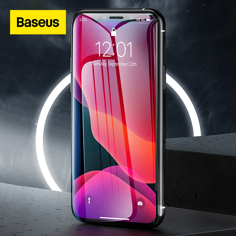 

2Pcs 0.3mm Screen Protector For iPhone 13 12 11 Pro Xs Max X Tempered Glass Screen Protector For iPhone 12 Pro Max Glass