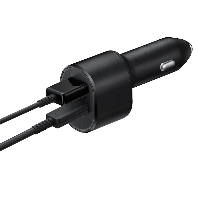 Оригинальное автомобильное зарядное устройство Samsung 45 Вт + 15 QC4.0/3 0 USB Type C PD быстрая