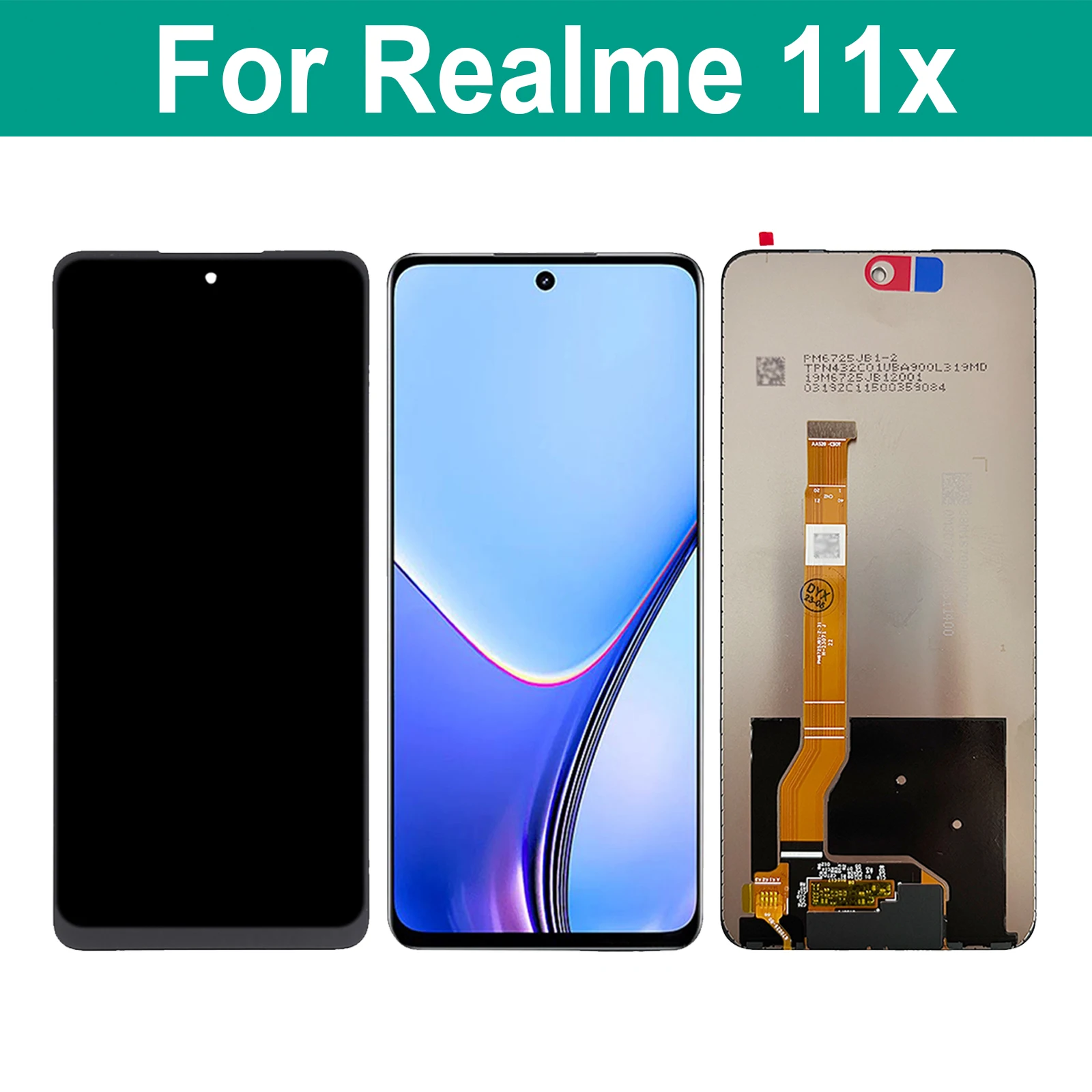 Для Oppo Realme 11x RMX3785 LCD дисплей