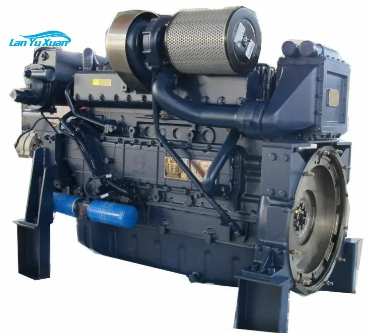 

Cheap Price 350hp Weichai Marine Engine With Gearbox WD12C350-18