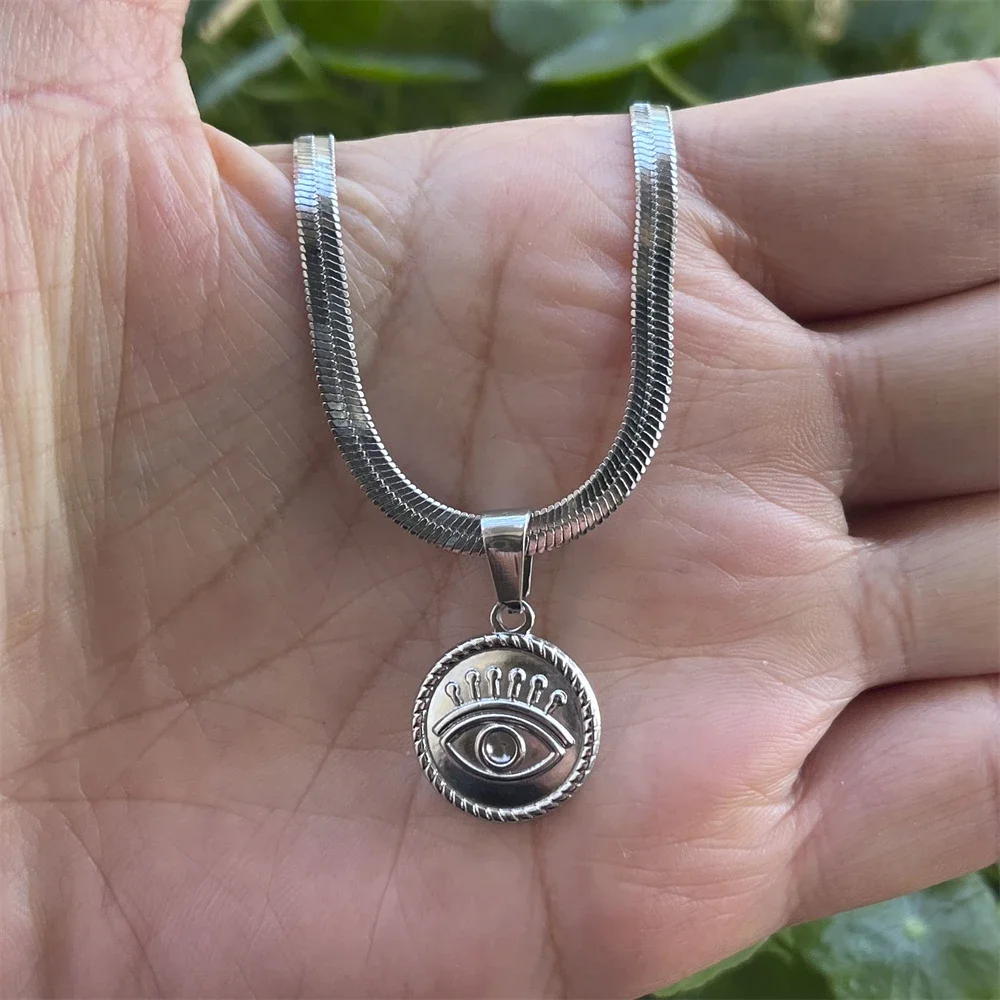 Цепочки с лезвиями из нержавеющей стали золотого/серебряного цвета круглые