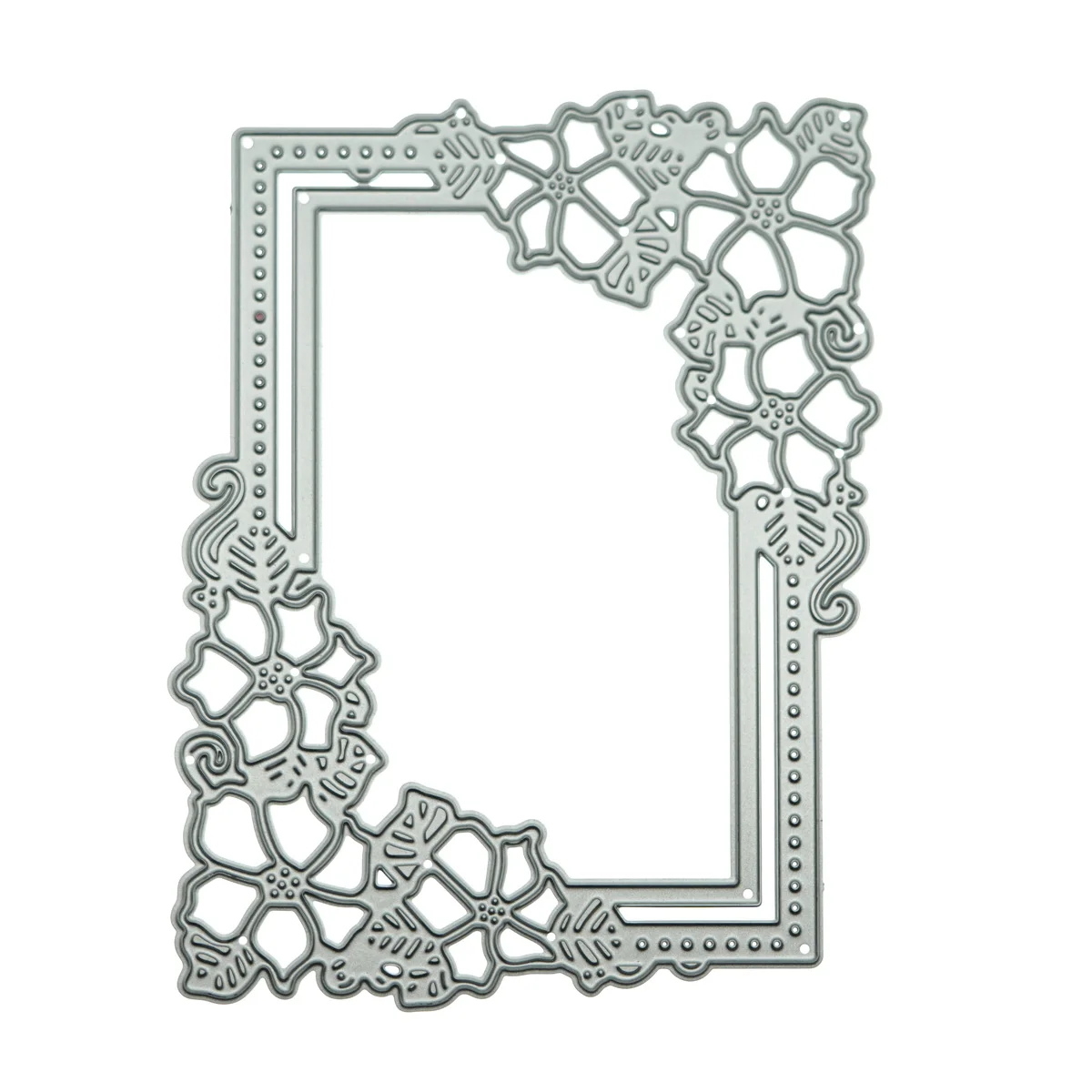 Рамка с цветами металлические Вырубные штампы скрапбукинг сделай сам карта Invit