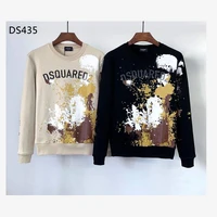 classic 2022 dsquared2 womenmen letter printed unisex casual sweatshirt ds435