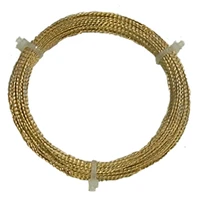 braided golden stainless steel windshield cut out wire