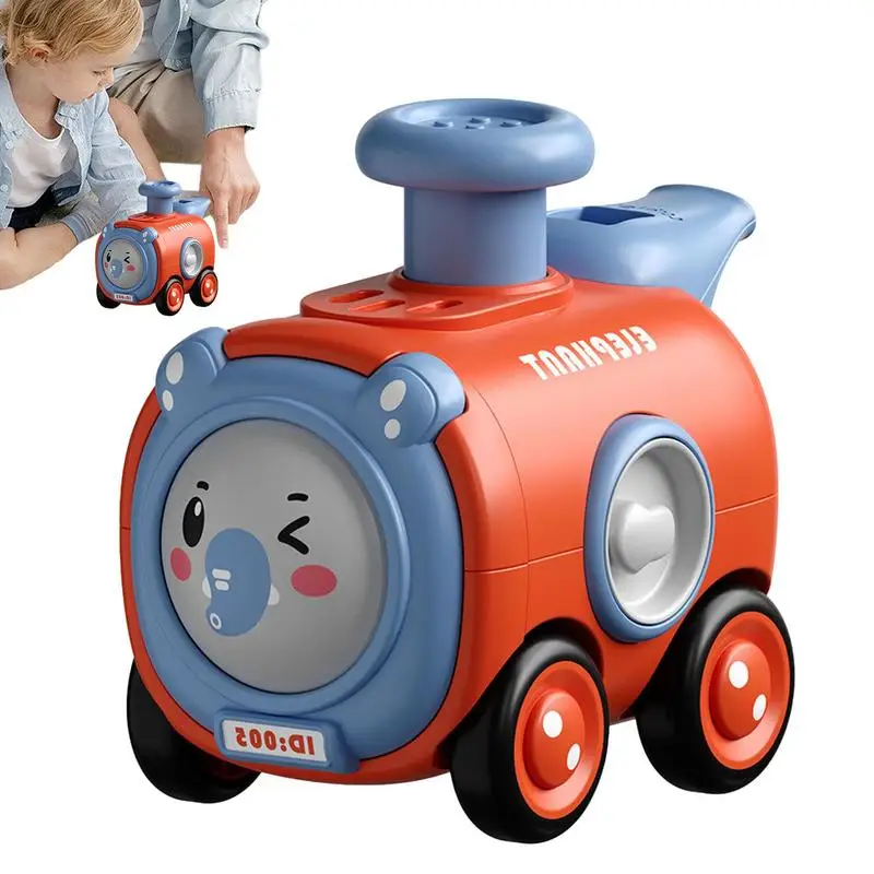 

Детский автомобильный свисток, звуковой пресс, слайдер, игрушечные грузовики со сменой выражений, инерционная система Push And Go, стол для набора транспортных средств