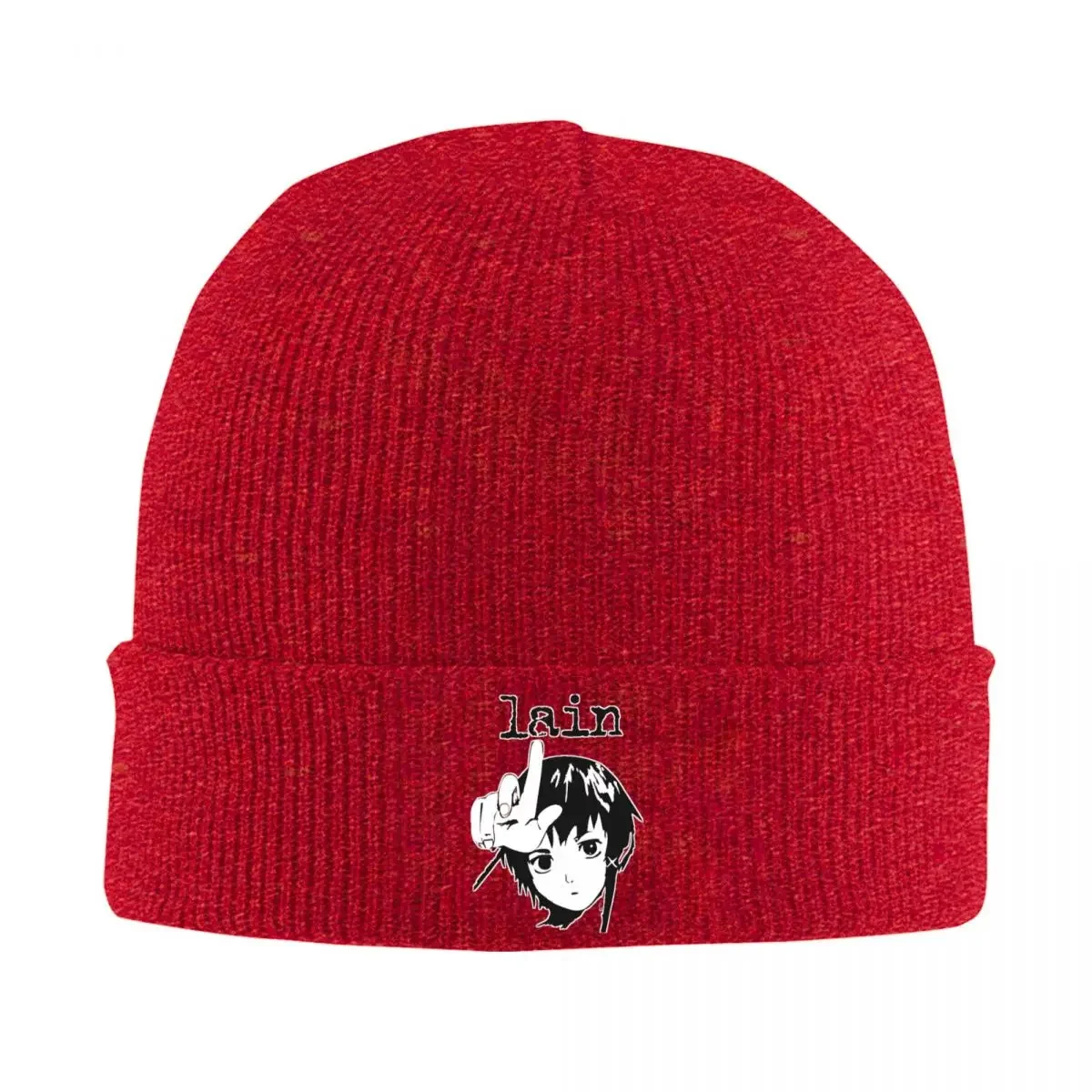 Серийные эксперименты шапки Lain Lwakura осенне-зимняя шапка теплая в стиле аниме